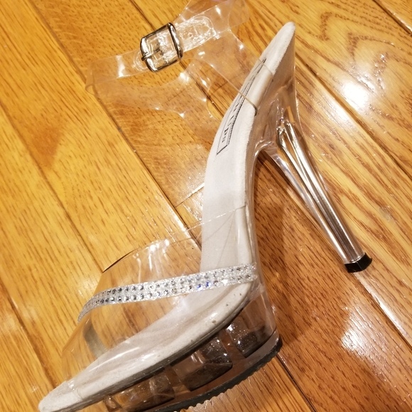 Clear Formal High Heel Platform Shoes - Picture 8 of 11